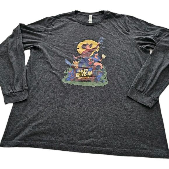 Lost Drive In Long Sleeve Tshirt Joe Bob Briggs Patreon Exclusive Size 2XL XXL - Picture 1 of 11